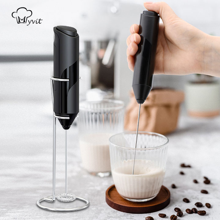 Milk Frother Handheld Battery Operated Electric Foam Maker