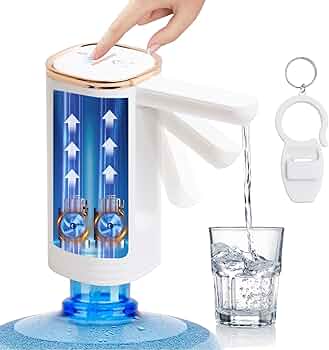 Portable USB Charging Automatic Water Bottle Pump